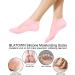 BLATOWN 2 Pairs Silicone Moisturizing Glove Socks Set Anti Slip Soft Spa Gel Socks Softening Feet Dry Cracked Skin Women Spa Pedicure Socks for Foot Hand Softening Foot Care After Pedicure (Pink) - Buy Online on GoSupps.com