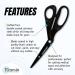 Kinesio Pro Scissors with Holster - Right-Handed Bandage Scissors for Kinesio Tape - Perfect for Therapy & Sports - Buy Online on GoSupps.com