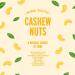 Happy Belly Whole Cashews 500g - Premium Quality, 1 Pack - Buy Online on GoSupps.com