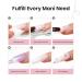 Beetles Poly Nail Extension Kit - 12 Colors Pink Nude & Glitter Gel for Easy DIY Nail Art | Perfect Gift for Women - Buy Online on GoSupps.com