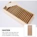 Lurrose Hair Tire Organizer | Standing Wooden Headband Rack & Box Divider | International Shipping Available - Buy Online on GoSupps.com