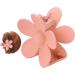 Flower Shape Hair Claw Clips Good Decoration Effect Lightweight Matte Surface Hair Catch Clip Non Slip Alloy Spring for Women Girls Headwear(Meat meal) - Buy Online on GoSupps.com