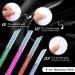 Glass Cuticle Pusher Professional Nail Sticks Toot Cuticle Removal Tool RosyPractical design and Durable - Buy Online on GoSupps.com