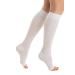 Relaxsan Anti -Sembolism M1350A (1 pair - white L) Thrombosis socks women and men 25-32 mmHg compression knee socks unisex class2 l white