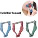 Yawl Facial Hair Removal Tool - 3 Layer Spring Flade Epiliererenthaarung | Effective Face Hair Remover - Red - Buy Online on GoSupps.com