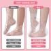 100x Clear Disposable Plastic Boot Covers for Paraffin Baths & Foot Treatments - Ideal for Pedicures & Spa Wax - Buy Online on GoSupps.com