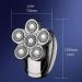 6 in 1 Multifunctional Head Shaver for Men - Gold Electric Razor with LED Display | Best Bald Head Shaver - Buy Online on GoSupps.com