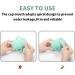 Adocham Silicone Baby Cup with Straw & Handles | BPA-Free Toddler Sippy Training Cup 5oz (Cyan) - Buy Online on GoSupps.com