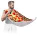 Poppy Sunset Pattern Beard Bib Apron Beard Bib Hair Catcher for Men Shaving and Trimming Non-Stick Waterproof Beard Cape Grooming Cloth with 2 Suction Cups Gifts for Men