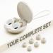 Buy Sleep Earplugs - 30dB Noise Cancelling Waterproof Silicone Reusable for Sleeping Concerts & Travel | 8 Ear Caps in XS S M L - Elegant White - Buy Online on GoSupps.com