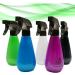Uonlytech 5-Piece Empty Plastic Spray Bottle Set | Refillable Fog Hair Spray & Liquid Cleaning Containers | Ideal for Makeup & Home Use - International Shipping - Buy Online on GoSupps.com