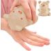 Bear Finger Nail Brush | Cute Bear Hand Fingernail Brush Cleaner | Easy To Grip Bear Finger Nail Brush With Soft Bristles Gently Cleans Kid's Nails Beige - Buy Online on GoSupps.com