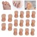 Silicone Toe Correctors - Comfortable Wear, Stretch Toes, Relieve Bunion Pain - 8 Pairs Toe Spacers - Buy Online on GoSupps.com