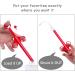 ANGCURE Lube Applicator Syringes - 10ml Lubricant Shooter for Men, Women & Couples - Reusable & Easy to Clean - Red & White - Buy Online on GoSupps.com