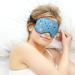 Angels and Hearts Sleep Mask - Adjustable Blindfold for Men and Women, Blocks Light for Night, Travel, and Nap - Buy Online on GoSupps.com