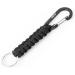 Eotw Paracord Karabiner Personalized Karabinerhaken D Ring Corriel Key Ring for motorcycle auto camping hiking men women 1 black