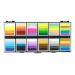 Face Paint Kit Professional Body Paint 12 10g Glow Neon Fluorescent Blacklight Eyeshadow Water Activated Luminous Eyeliner Makeup Palettes