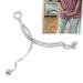 Man Urinary Incontinence Clamp Stainless Steel Leakage Proof Incontinence Clamp Easy Cleansing Leakage Proof with Urinary Control Male Urinary Incontinence Clamp for Daily