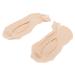 Bunion Relief Socks Elastic Portable Professional Breathable Hallux Valgus Relief Socks Ergonomic Office Work (Skin Color)