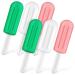 Beavorty 6 pieces of ice cream on the stem silicone kaubonbons with handle chewing tonbons for children braces Aligner Kaubonbons Kaubonbons Kaubonzezeuge for jaw training for jaw playing stuff for jaw training