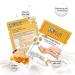 CGBOOM Moisturizing Hand Masks - 3 Pairs Collagen & Vitamin Infused Gloves for Dry Aging Cracked Hands | Honey & Milk Extracts - Buy Online on GoSupps.com