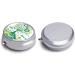 Portable 3 Compartment Pill Box - Travel Pill Organizer with Green Gear - Compact Medicine Case for Purse & Pocket - Buy Online on GoSupps.com