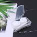 Agoneir Monochrome Contact Lens Container - Travel-Friendly Mini Plastic Case Soak & Sort | Durable Lentil Box 64*20*40mm - Buy Online on GoSupps.com