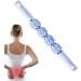 Portable 4-in-1 Massage & Yoga Rod - Flexibility & Muscle Relief Exercise Tool | Blue Large - Buy Online on GoSupps.com