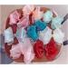 FEIFEI'S BOW 5-Inch Princess Handmade Chiffon Heart Bow Hair Clip | Ivory Ribbon Hair Accessories for Girls, Baby, Kids, Infants, Toddlers - Buy Online on GoSupps.com