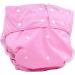 LukLoy Teen/Adults Cloth Diapers Nappy - Incontinence Care, Dual Opening Pocket, Washable & Adjustable w/ 2 Inserts - Pink - Buy Online on GoSupps.com