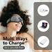 Joythink Wireless Sleeping Headphones & Sleep Mask Comfortable 3D Light Blocking Eye Mask for Men & Women No Pressure on Eyelids Soft Grey - Buy Online on GoSupps.com