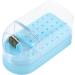FRCOLOR 2 in 1 Nail Drill Bits Holder 30 Holes Nail Art Drill Bits Stand Display Storage Box Transparent Storage Holder Nail Drill Bits Cleaner Manicure Tools-Blue - Buy Online on GoSupps.com
