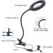 10X Magnifying Lamp with Light & Clip | Adjustable Gooseneck & 3 Color Modes | USB Powered Magnifier for Hobbies, Reading, Crafts - Buy Online on GoSupps.com