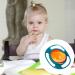 Magic Gyro Bowl for Babies - 360 Rotating Spill-Proof Feeding Bowl with Lid | Creative & Cute Design for 6+ Months - Buy Online on GoSupps.com