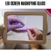 Portable Brighter LED Screen Magnifier Reading Viewer Hands-Free Magnification Portable Gift Reading Glasses for Parents Full of Stars - Buy Online on GoSupps.com