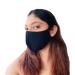 Buy Washable Navy Blue Face Masks - Reusable Cloth Masks for Women with Filter Pocket & Adjustable Ear Loops - Buy Online on GoSupps.com