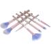 FRCOLOR 28 Pieces Makeup Brush Set Portable Brush Professional Makeup Brush Makeup Brush Makeup Accessories for Women Makeup Tools Mermaid Cosmetics Eyeshadow Set - Buy Online on GoSupps.com