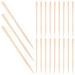 Baluue wooden wooden fabrics 100 pieces of wooden wax sticks for face eyebrows wax spatula Small wax applicator for removal of lip and nose hair