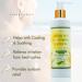 Lather Green - After Sun Soothing Natural Body Lotion with Aloe & Oats for Sunburn Relief & Hydration 6 oz - Buy Online on GoSupps.com