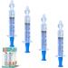 Syringe Nasal Irrigation for Baby - 4PCS 10ml Professional Silicon Nose Cleaner and Aspirator for Nasal Hygiene - Blue - Buy Online on GoSupps.com
