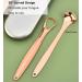Tongue Scraper with Case 3PCS Reusable Stainless Steel Tongue Scrappers Brush Metal Tongue Scrubber with Dual Carved Handle for Adults(Silver) - Buy Online on GoSupps.com