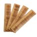 4 Pcs Wooden Comb Hair Comb Massage Comb Eco Friendly Zero Waste Bamboo Handmade Wood Hair Comb 5.35 ''/ 13.6cm for Women Men and Girls