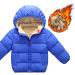 YOPOTIKA Toddler Hooded Fleece Coat with Removable Hood - Navy Blue/Royal Blue | 12-18 Months to 2-3 Years - Buy Online on GoSupps.com