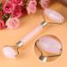 Xwyebo Rose Quartz Crystal Massage Device Dual-Headed Face & Neck Massager for Beauty & Healing - Buy Online on GoSupps.com