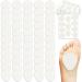 Shynek 55Pcs Metatarsal Foot Pads for Women 1/4 Thick Felt Metatarsal Pads for Foot Ball of Foot Cushions Adhesive Metatarsal Pads Mens for Forefoot and Pain Lessen Plantar Fasciitis (White)
