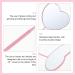 Minkissy Love Heart Lash Mirror for Eyelash Extensions | Stainless Steel Handheld Mirror for Women | Pink Lash Technician Supplies - Buy Online on GoSupps.com