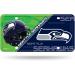 Buy NFL Seattle Seahawks License Plate | Unisex Metal Design | Team Color | Standard Size - Rico Industries - Buy Online on GoSupps.com