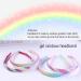Girls Rainbow Headbands - 8 Pcs Sequin Heart Mermaid Hairbands Set - Buy Online on GoSupps.com