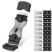 Flintronic Suchaber Ceranium field scraper with stainless steel blades reliable scraper kitchen scrap ceramic hobs scratch stove glass scraps stove scrap for oven induction hob glass ceramic #5 black double blade 1 piece #1 short