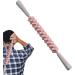Aisyrain Muscle Massage Stick - Comfortable Manual Massage Device for Women Ideal for Back Thighs & Neck - Perfect for Yoga Travel & Gym - Pink - Buy Online on GoSupps.com